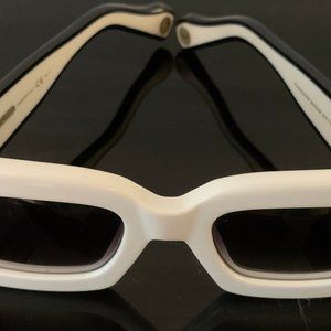 Marc Jacobs Oversized White Sunglasses
